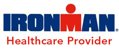 A logo for ironman healthcare products